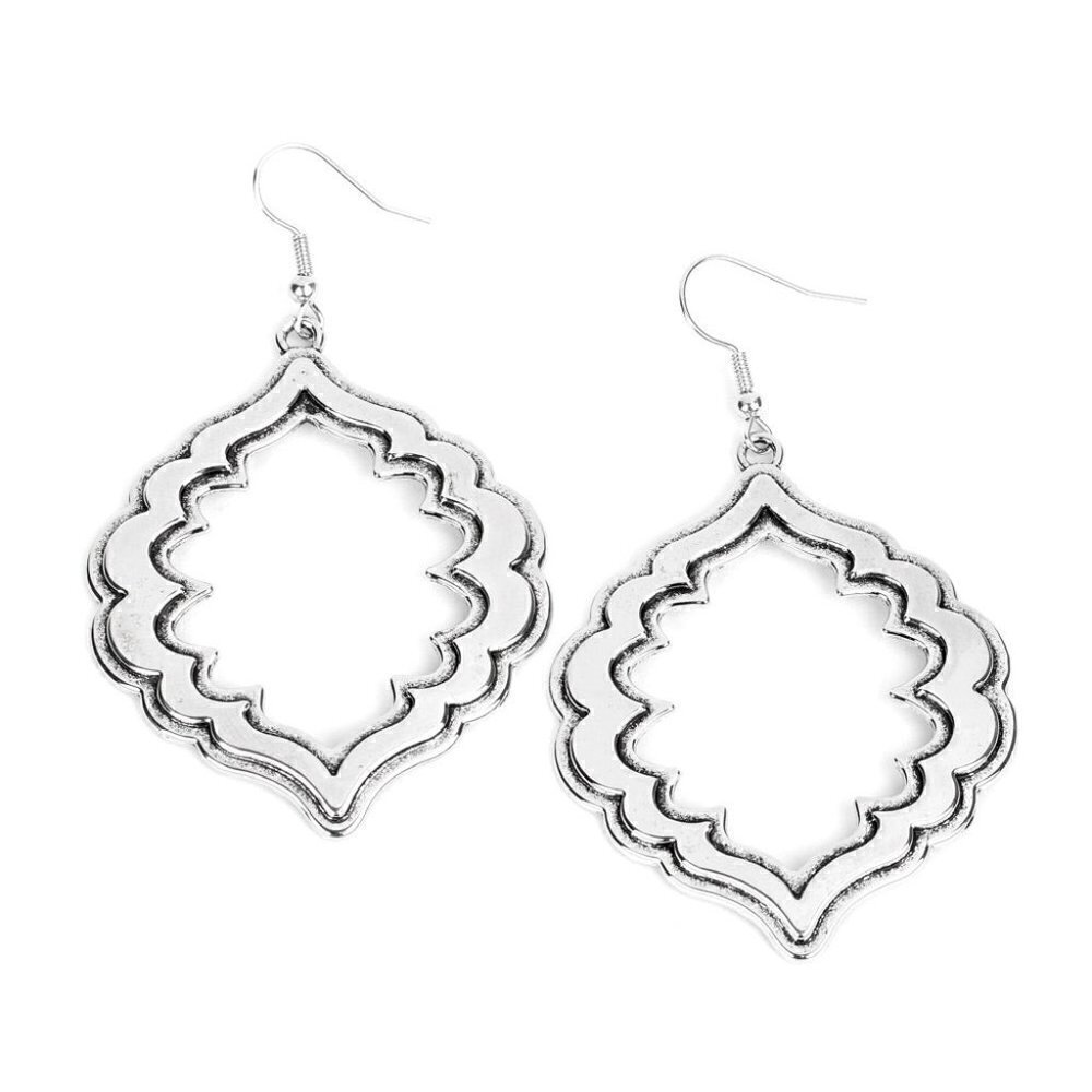 𝅺TAJ Mahal Majesty Silver Earrings